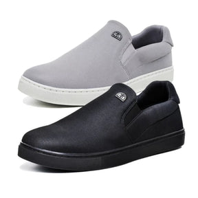 Kit 2 Tênis Masculino Slip On Ultra Confortável